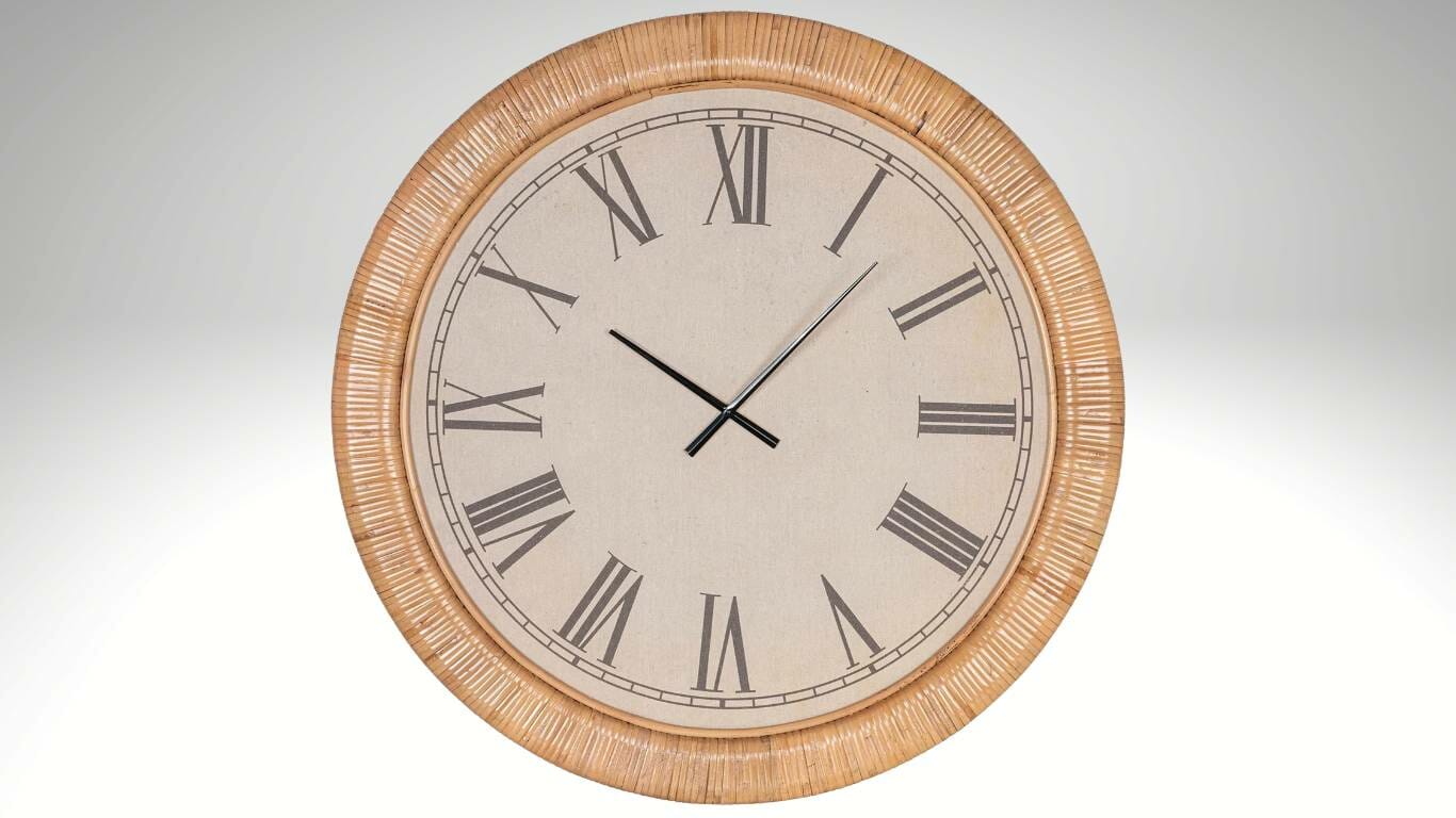 Transitional Style Wall Clock