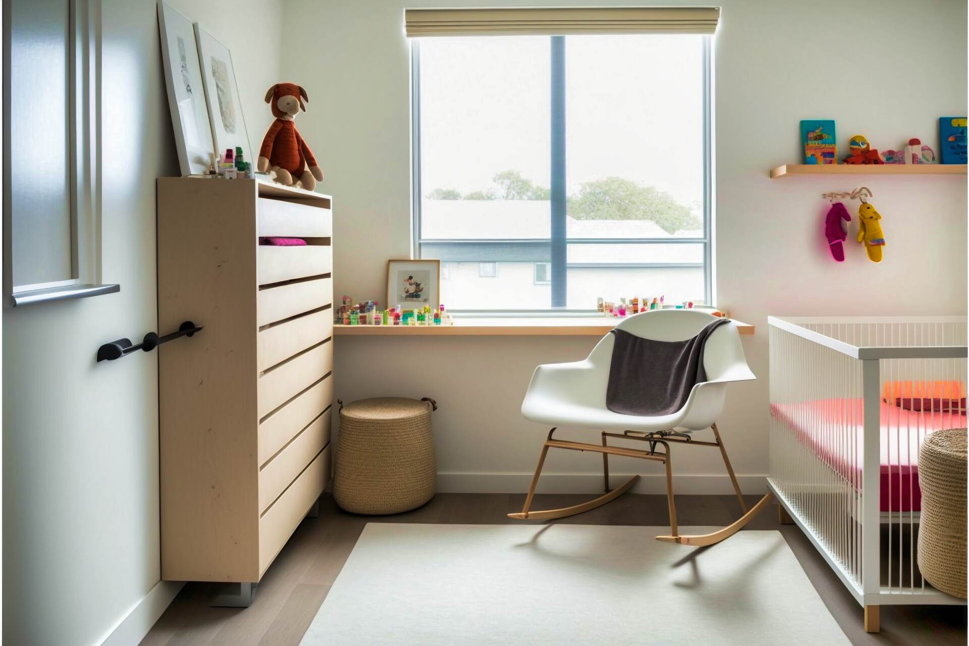 Modern And Minimal A Minimalist Nursery Room