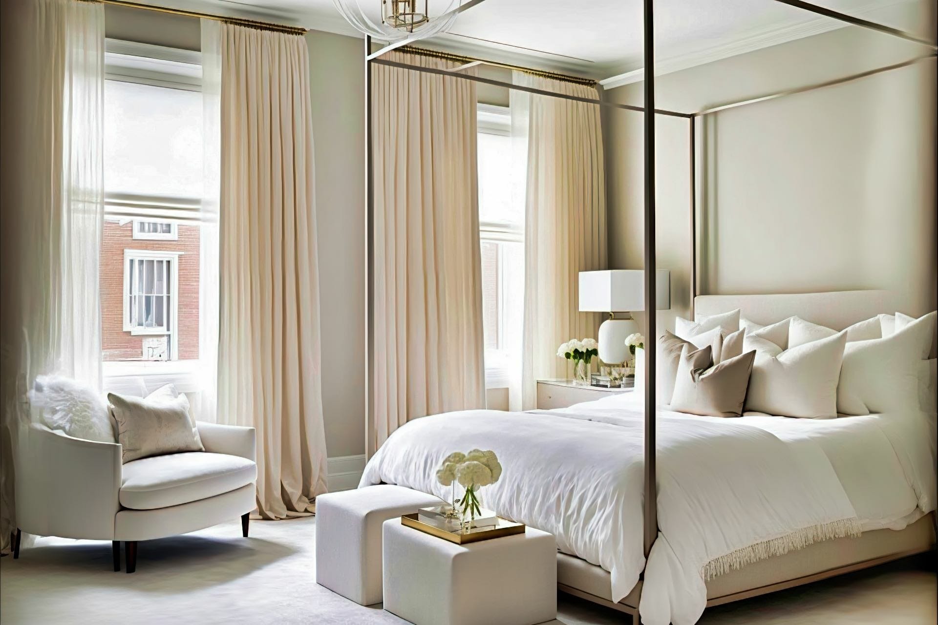 Soft And Comfortable Modern Bedroom U