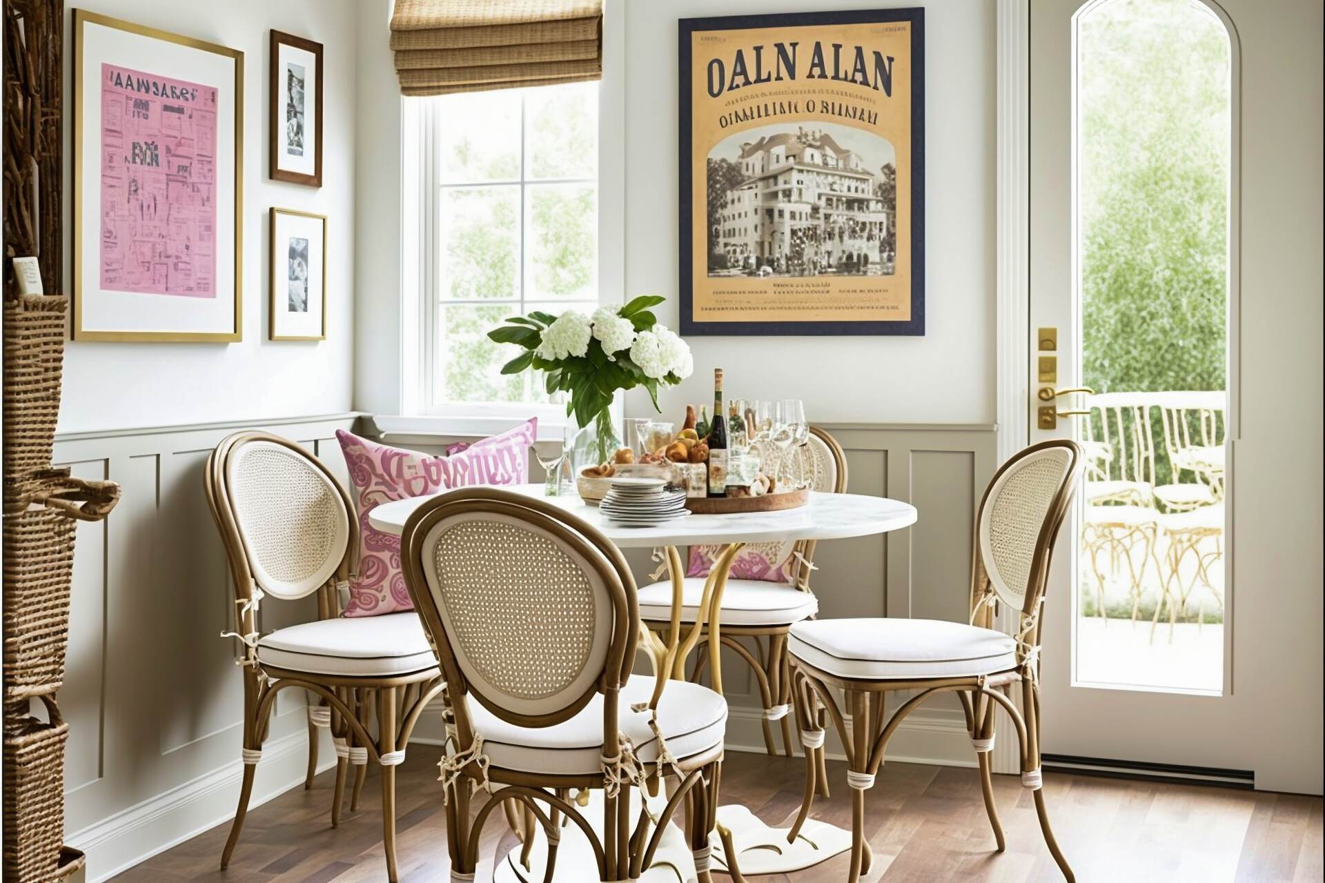 Timeless Charm In A French Bistro Dining Room
