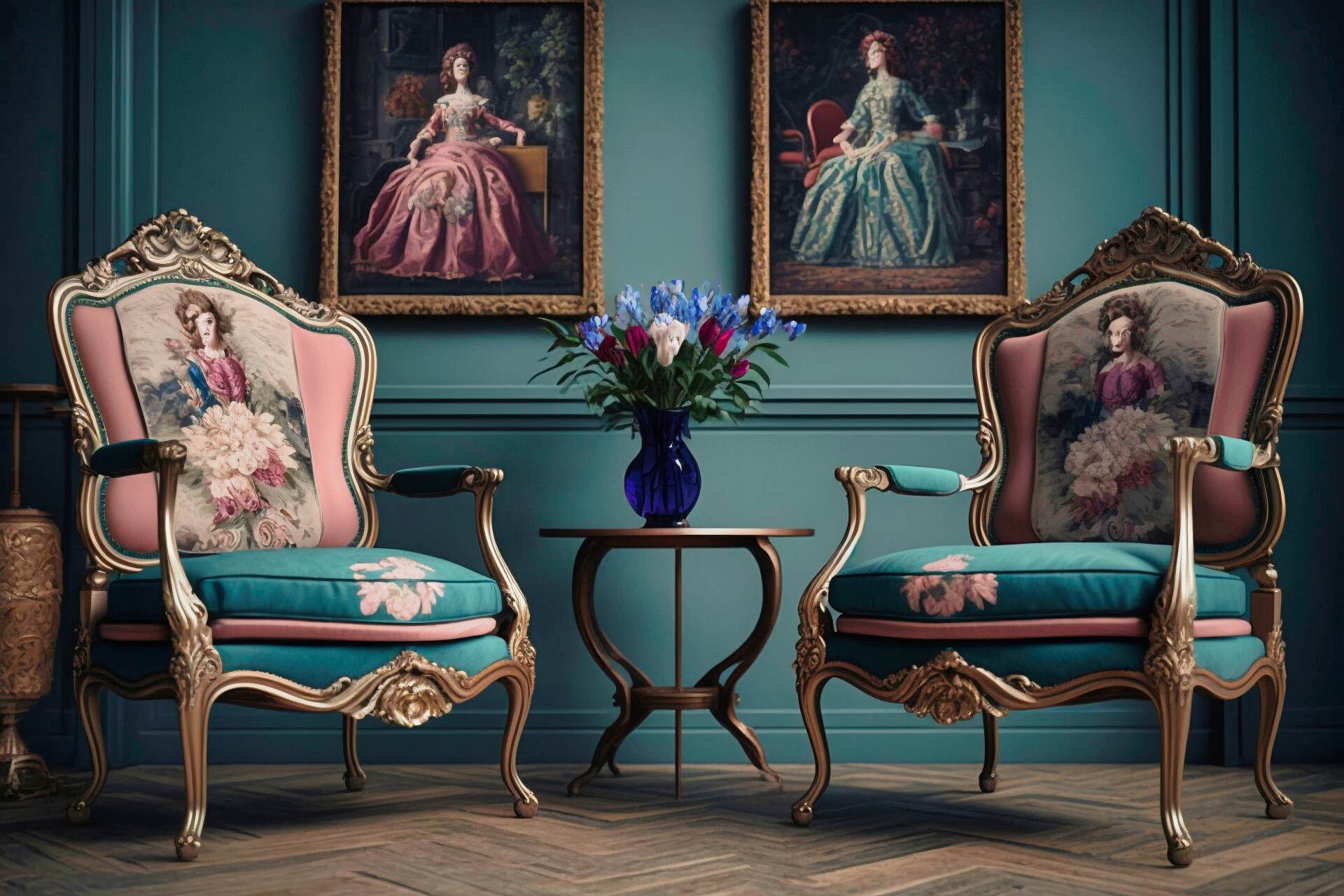 18Th Century Baroque Style Italian Armchair