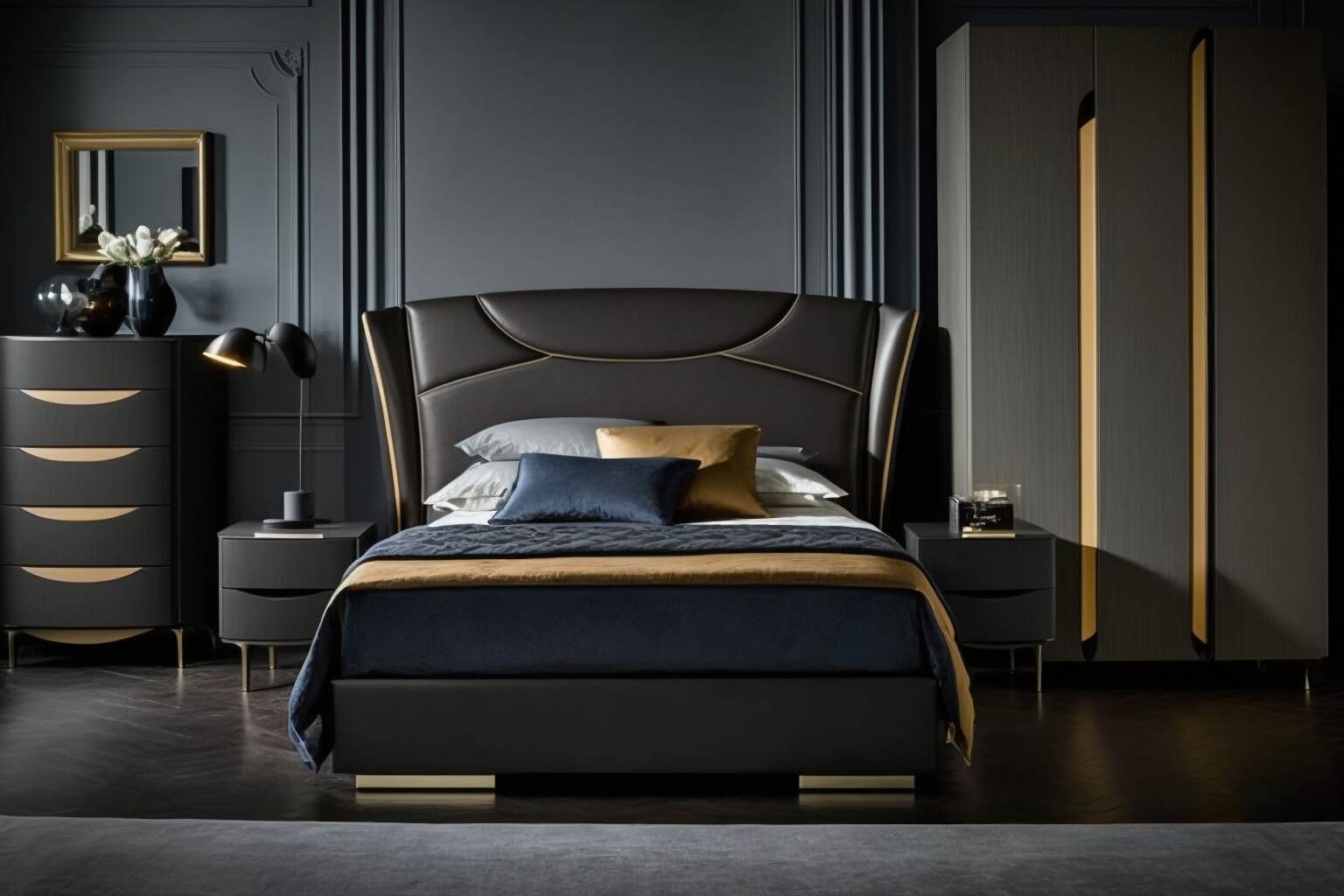 Ivano Redaelli Italienischer Designer Schlafzimmer
