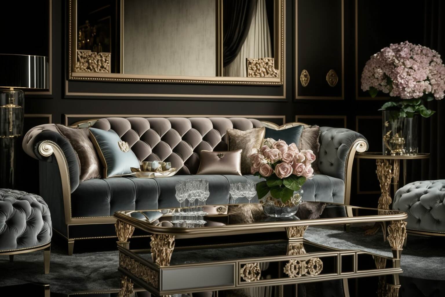 Luxurious Living Space With Marionis Signature Style Furnishings