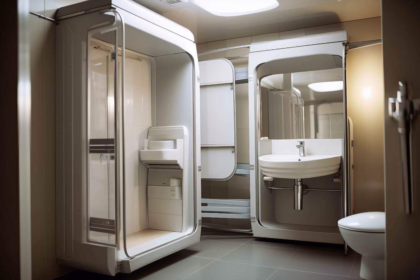 A Compact Modular Bathroom