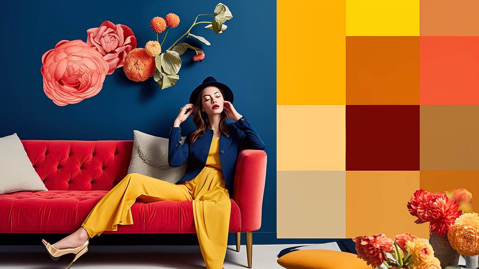 Image Showcasing The 2023 Fab Five Color Trends
