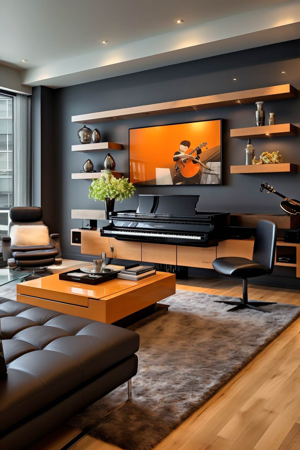 Sophisticated Urban Living Room