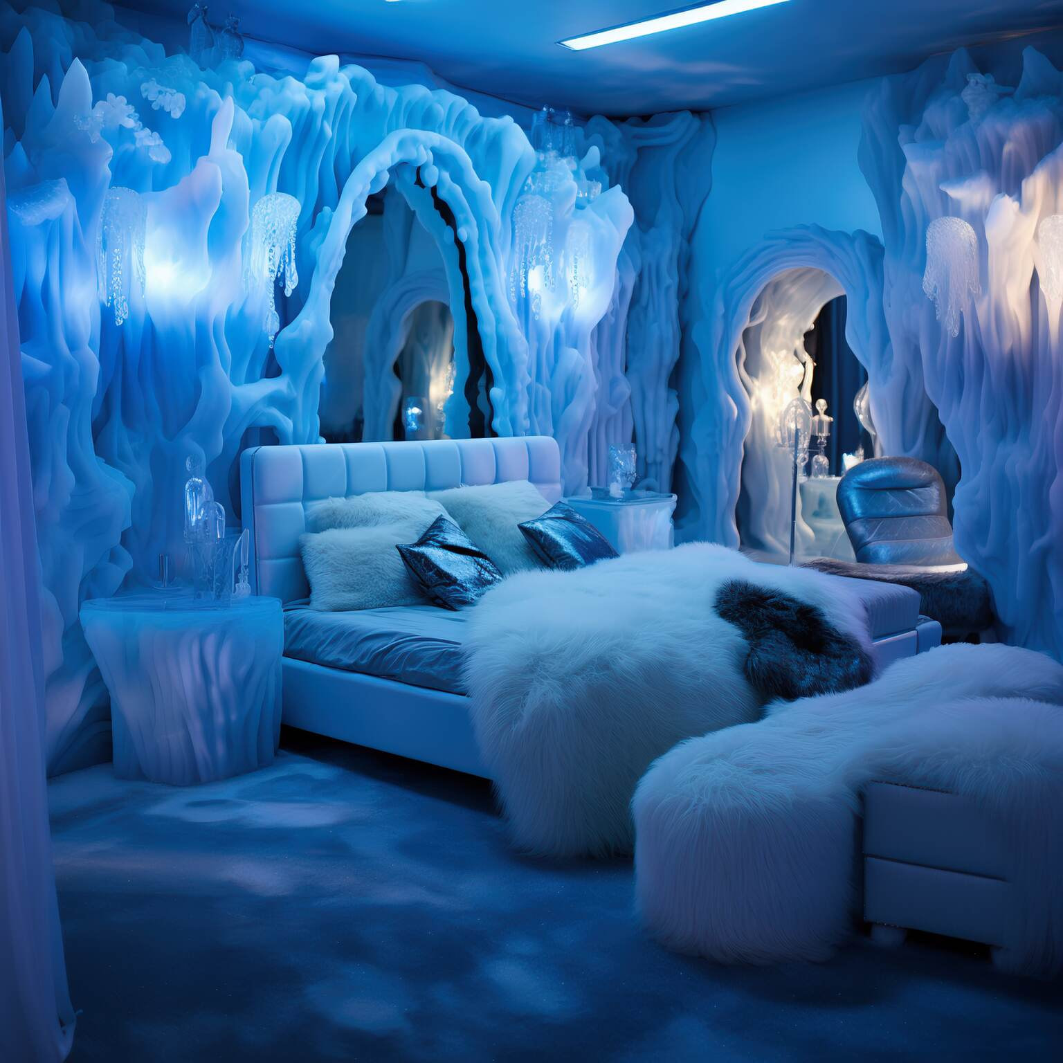 Arctic Boho Bedroom