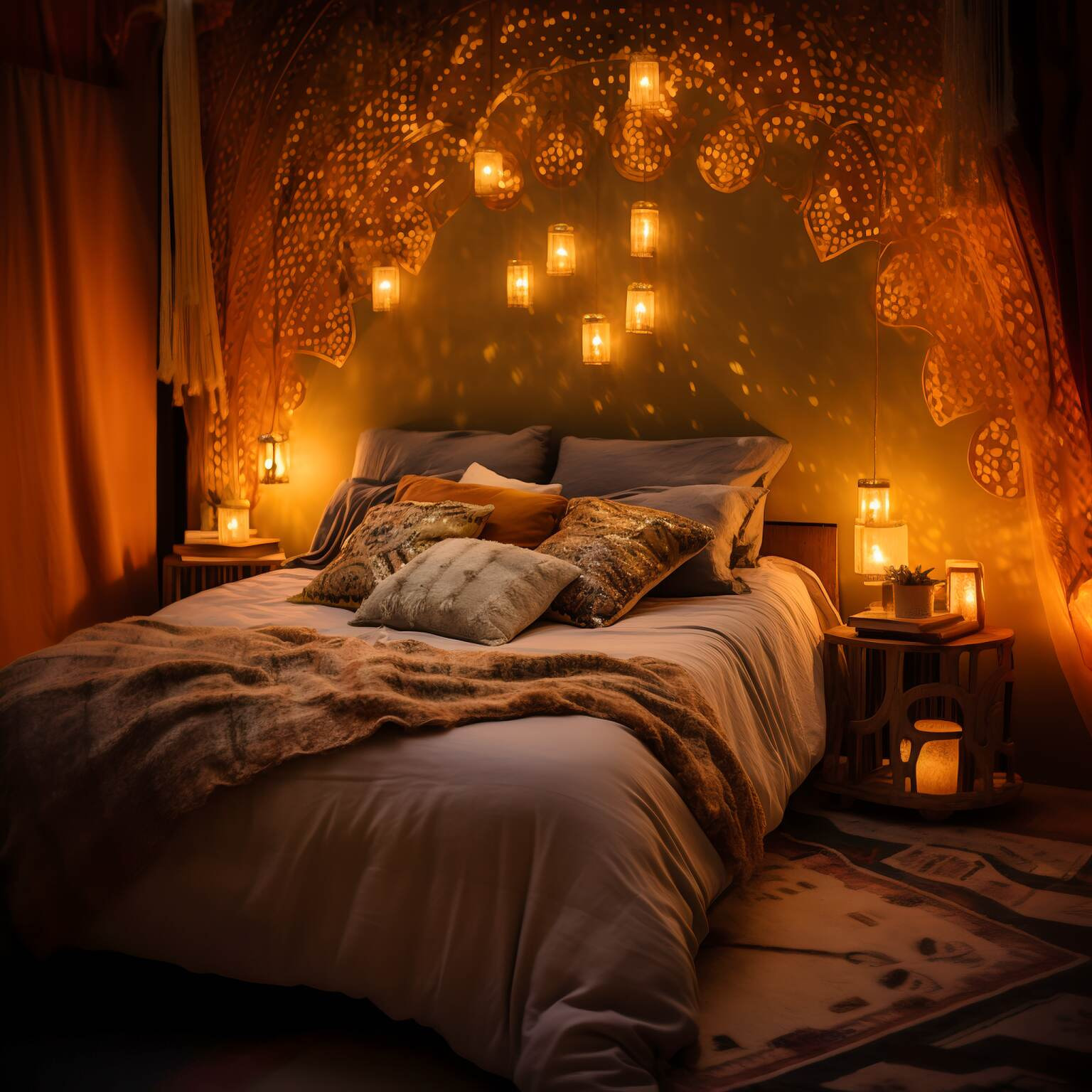 Golden Sands Boho Bedroom