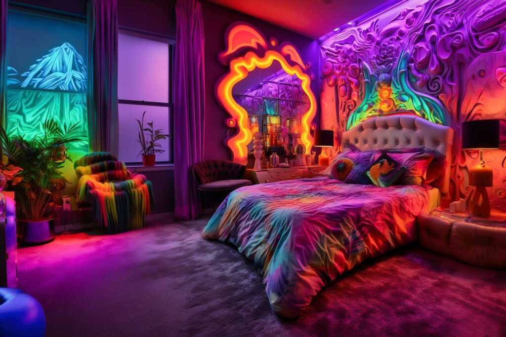 Neon Bedroom Ideas Featured Image