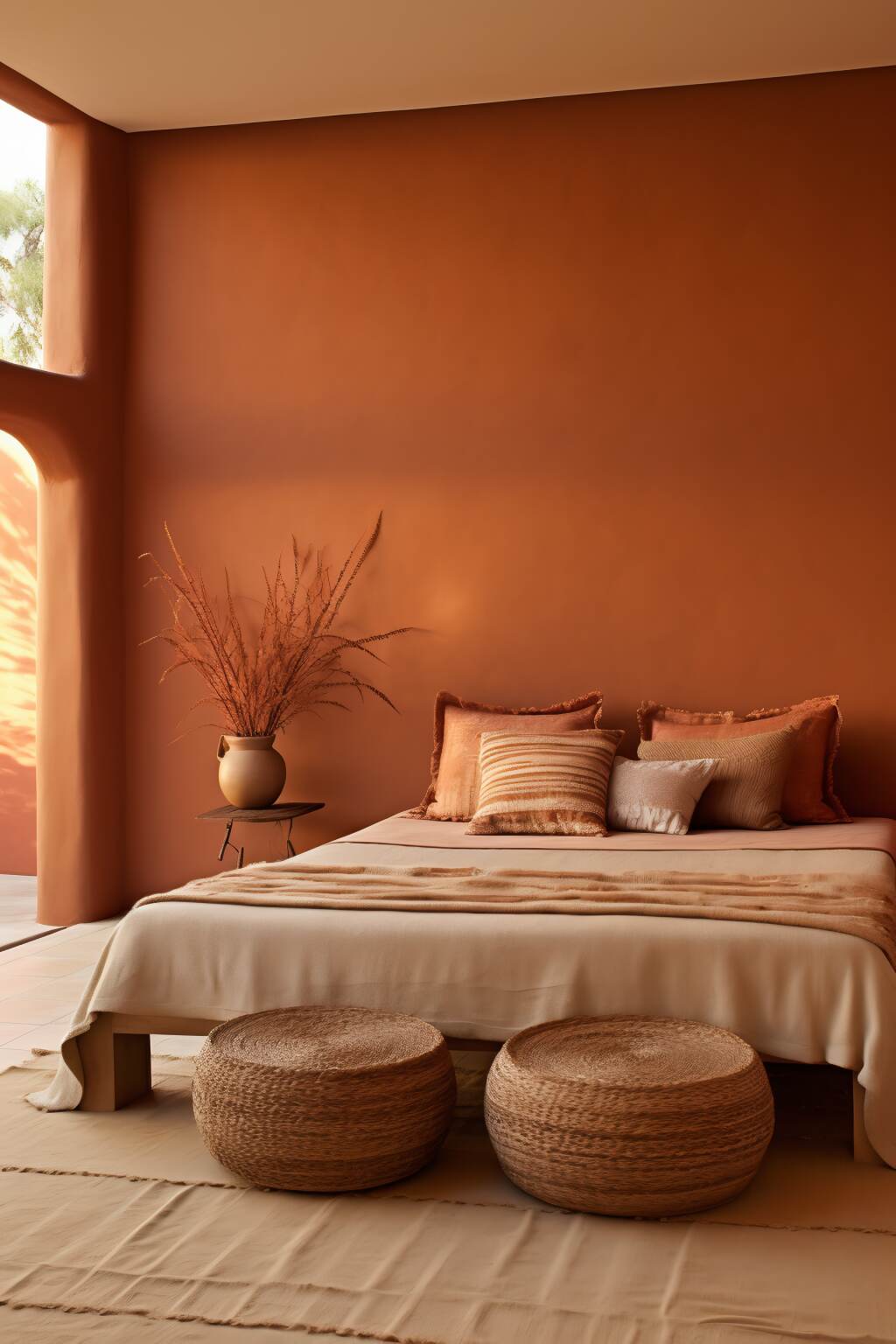 Zen Terracotta Bedroom