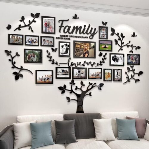 3D Family Tree Wall Sticker