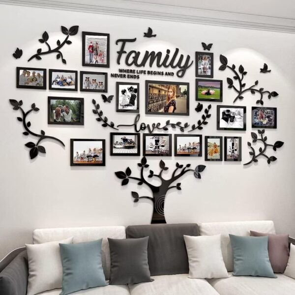 3D Family Tree Wall Sticker