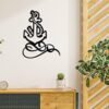 3D Steel Anchor Wall Sculpture (60x45 cm)