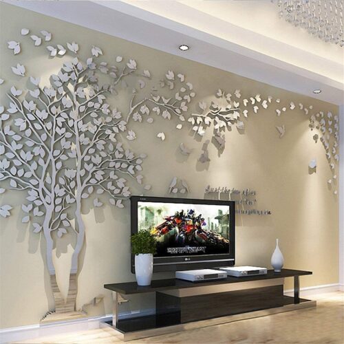 3D Tree Wall Sticker, Diy Tattoo