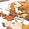 68travel Multilayer Wooden World Map XL