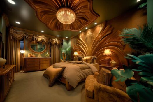 Art Nouveau Bedroom Design Ideas