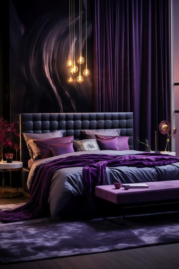 Luxurious Black Modern Bedrooms: A Noir Approach To Ultimate Comfort