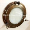Antique Bronze Porthole Wall Decor (15")