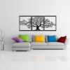 BAUPOR Tree of Life 3D Metal Wall Decor