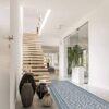 Blue Vinyl Rug - Durable & Hygienic (78x180 cm)