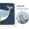 Blue Whale Non-Slip Kids Play Mat, 89x150 cm