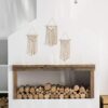 Boho Chic Macrame Wall Hanging Set of 3