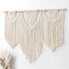 Boho Macrame Wall Tapestry, 114 × 96 cm