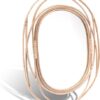 Boho Oval Rattan Mirror - Natural Wicker, 66cm