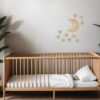 Boho Rattan Moon & Stars Wall Decoration