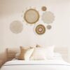Boho Wandkorb Set - Handgefertigt, 6 Stile