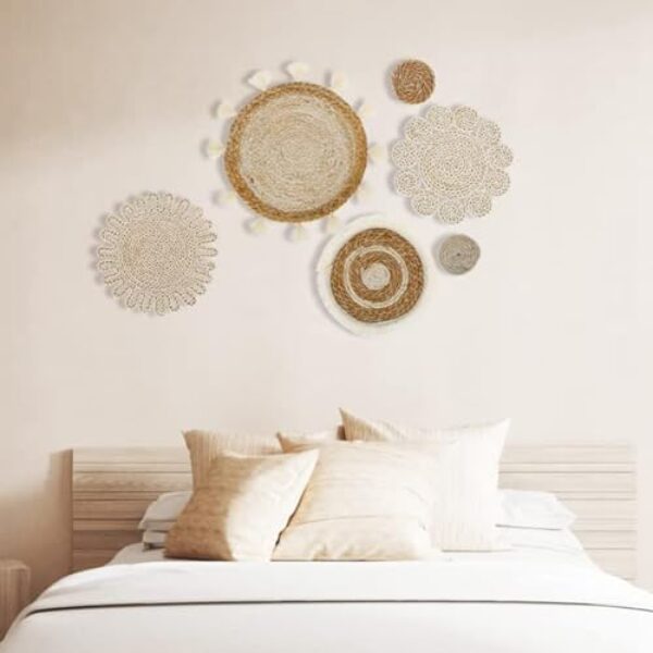 Boho Wandkorb Set - Handgefertigt, 6 Stile
