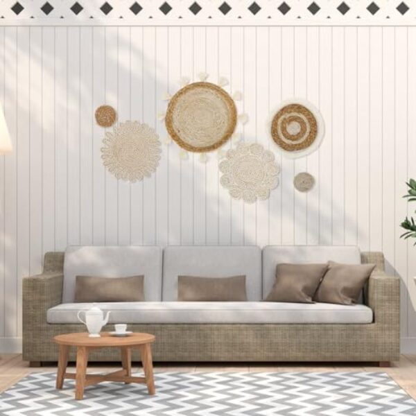 Boho Wandkorb Set - Handgefertigt, 6 Stile