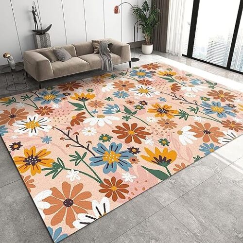 Bunter moderner Anti-Rutsch-Teppich 160X230 Cm