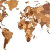 EWA Eco-Wood-Art 3-Layer DIY World Map