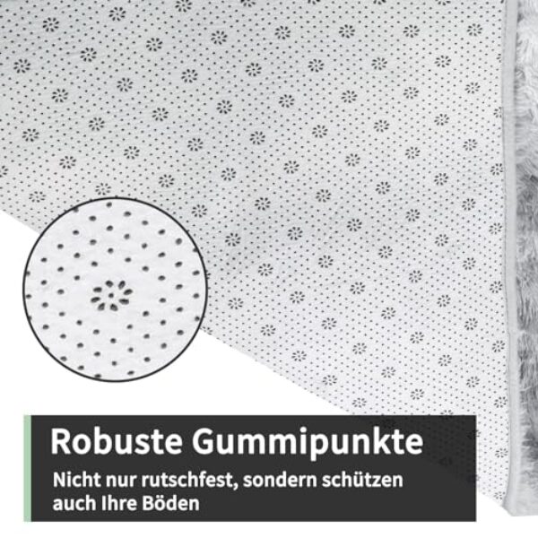 Fluffy Non-Slip Washable Rug, 200 x 300 cm