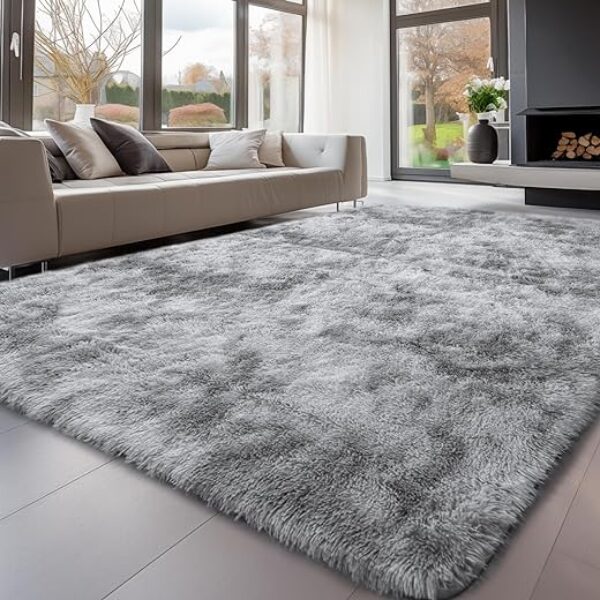 Fluffy Non-Slip Washable Rug, 200 x 300 cm