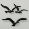 Gold Metal Bird Wall Art - Nautical Design