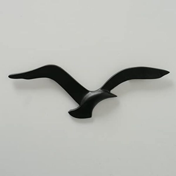 Gold Metal Bird Wall Art - Nautical Design