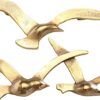 Gold Metal Maritime Wall Decoration