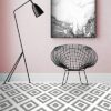 Grey Squares Washable Kitchen Rug – 40x80 cm