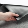 Graue, rutschfeste XXL-Schmutzfangmatte (90x300 cm)