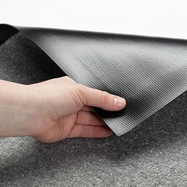 Graue, rutschfeste XXL-Schmutzfangmatte (90x300 cm)