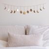 Hammered Gold Moon Phase Garland - 91cm