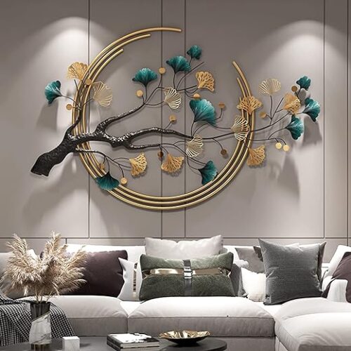 Handmade 3D Gingko Leaves Wall Art