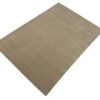 Handmade Beige Gabbeh Wool Rug 120x180 cm