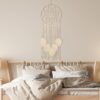 Handmade Boho Macrame Dream Catcher with Tassels, Large 88cm