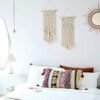 Handgemachte Boho Makramee Wandkunst - 2 Stück