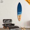 Handmade Mango Wood Decorative Surfboard – Bohemian Wall Art