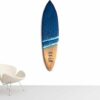 Handmade Mango Wood Decorative Surfboard – Bohemian Wall Art