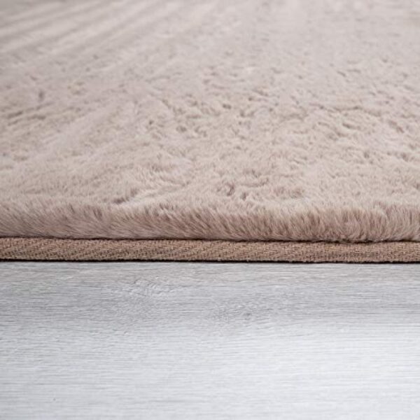 High Pile Shag Rug, Beige, 200 cm